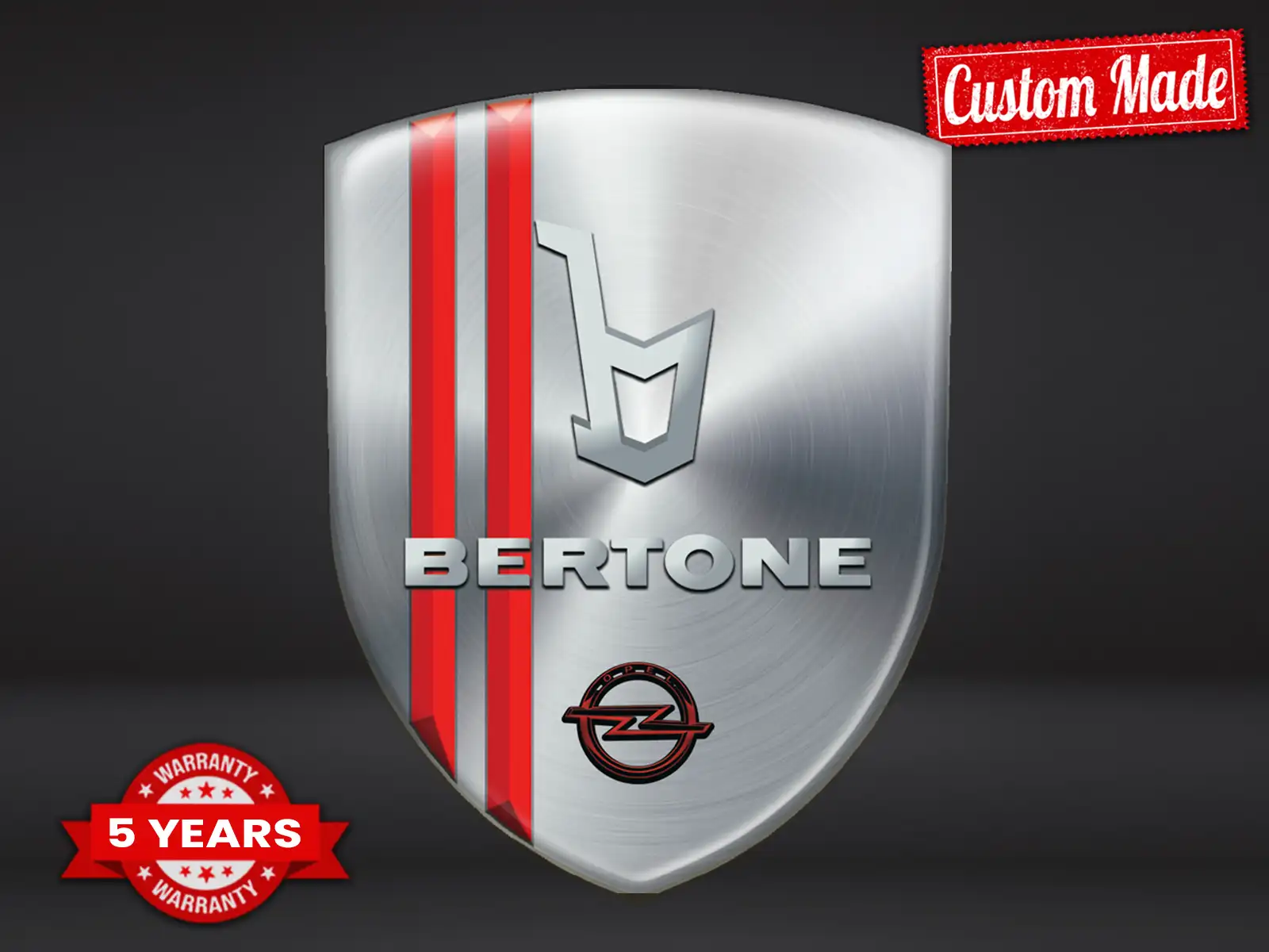 Bertone Pegatinas Negocio Personalizadas Alta Gama Derrape